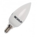 LED лампа BA17-0411, 4W, 220VAC, E14, неутралнобяла, тип свещ