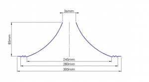 МЕМБРАНА С ХАРТИЕНА ГЪНКА 12" SV-124P - Image 2